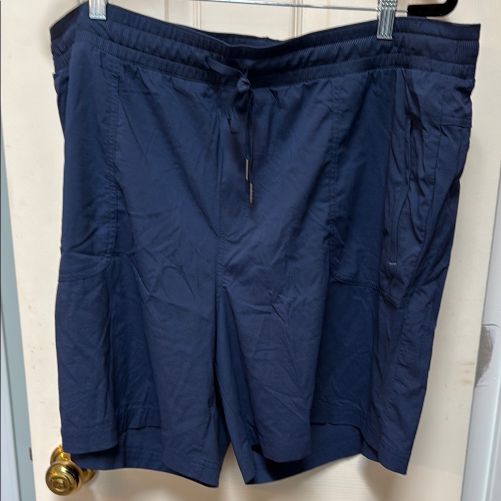 Navy Blue LL Bean Vista Camp Shorts